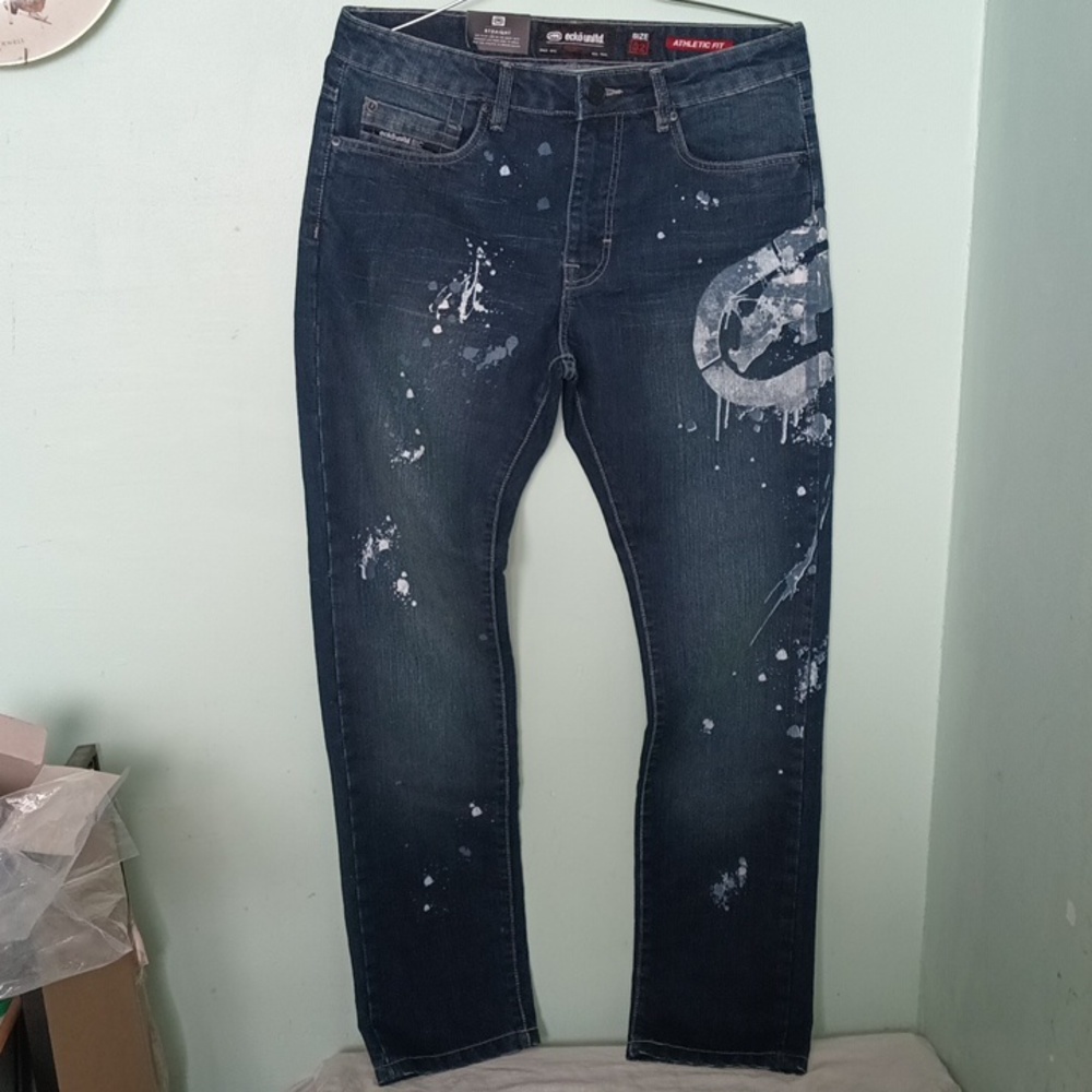 Ecko Unltd Men Straight Leg Jeans New